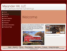 Tablet Screenshot of meander-hill.com